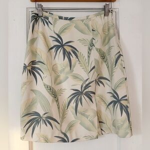 Tommy Bahama All Silk Tropical Print Women's Skirt 4